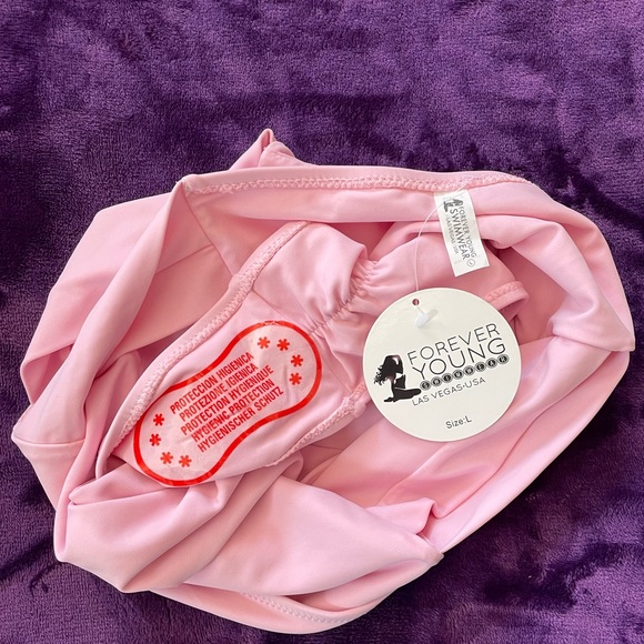 high waist slimming scrunch butt cheeky bottom bikini - Picture 5 of 7